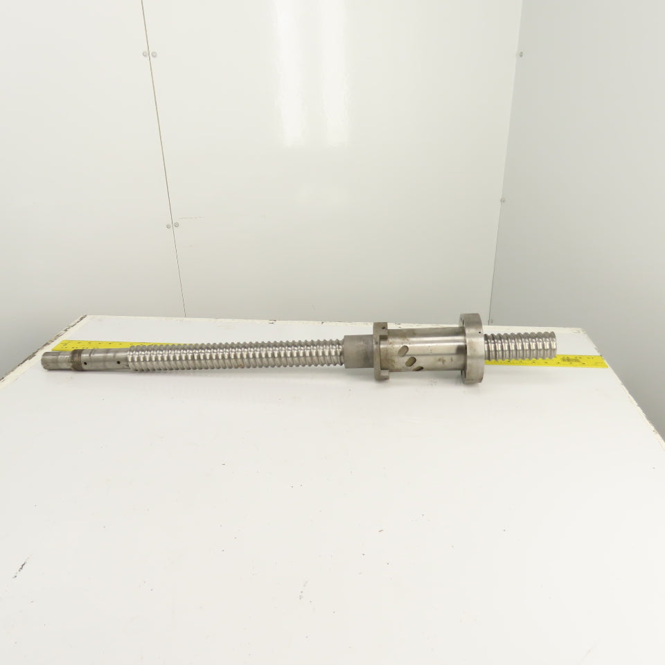 Single Start Ball Screw & Nut 13mm Pitch 55mm OD 1044mm OAL