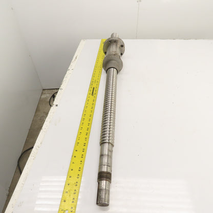 Single Start Ball Screw & Nut 13mm Pitch 55mm OD 1044mm OAL
