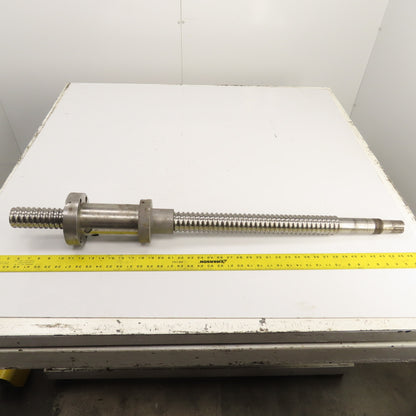 Single Start Ball Screw & Nut 13mm Pitch 55mm OD 1044mm OAL