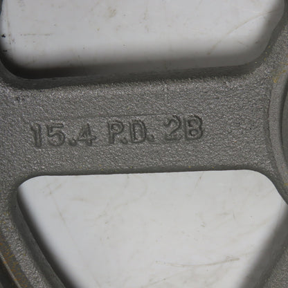 TB Woods 15.4 P.D.2B 15-3/4"OD x 1-3/4" Wide 2 Groove V-Belt Pulley Tapered Bore