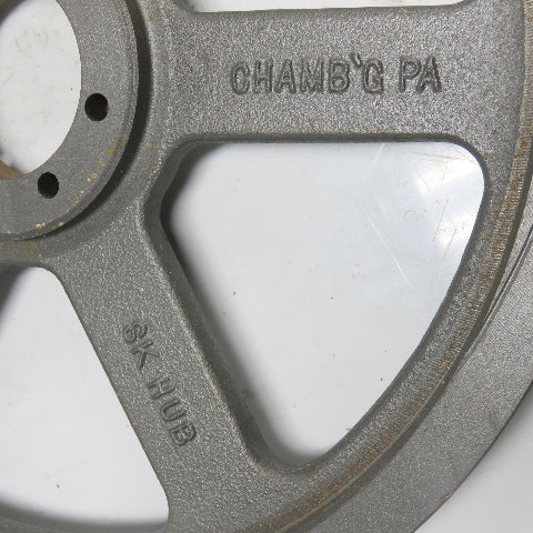 TB Woods 15.4 P.D.2B 15-3/4"OD x 1-3/4" Wide 2 Groove V-Belt Pulley Tapered Bore
