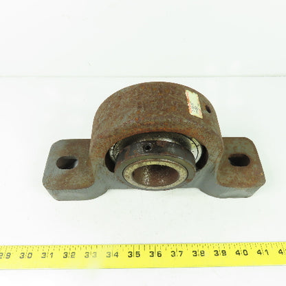 Link-Belt P-U331 2-Bolt Flange Mount Pillow Block Ball Bearing 1-15/16" Bore