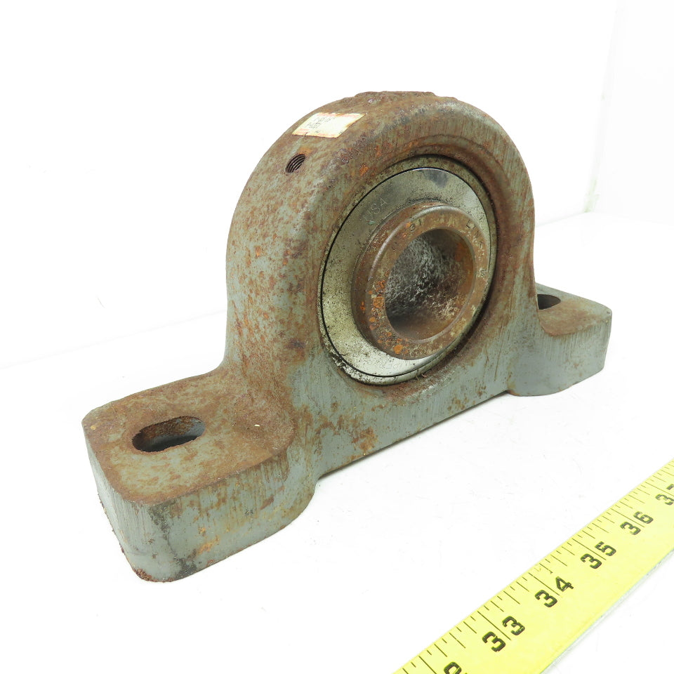 Link-Belt P-U331 2-Bolt Flange Mount Pillow Block Ball Bearing 1-15/16" Bore