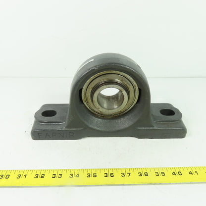 Fafnir 2-Bolt Flange Mount Pillow Block Ball Bearing 1-11/16" Bore