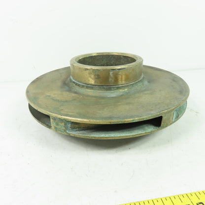 2683748 449 8" OD Brass Impeller 1-1/4" Keyed Bore 6-Vain