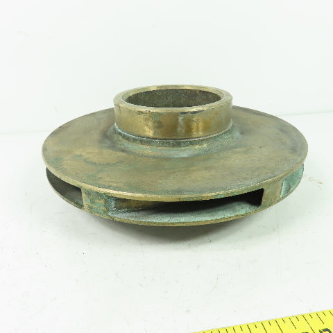 2683748 449 8" OD Brass Impeller 1-1/4" Keyed Bore 6-Vain