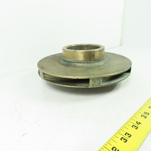 2683748 449 8" OD Brass Impeller 1-1/4" Keyed Bore 6-Vain