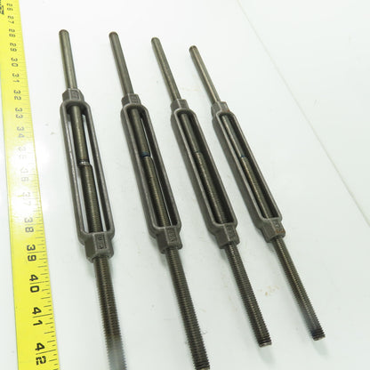 CHF G2 Steel Turnbuckle Stub/Stub 1/2" x 7-1/2" Body Lot Of 4