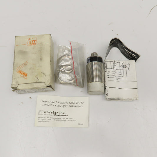 IFM Efector II5785 Inductive Proximity Sensor 10-36VDC