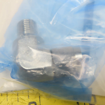 Pisco NSL1075-02 10mm OD Tube x R1/4" Stainless Steel Compression Elbow Fitting