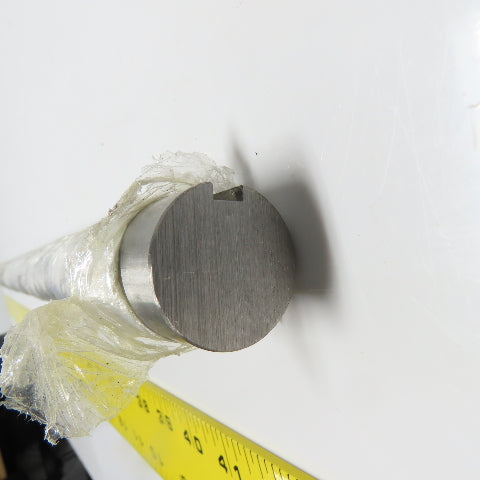 1-3/16 KS-1045-36" 1045  Full Length Keyed Steel Shaft 1-3/16" Dia 36" Long