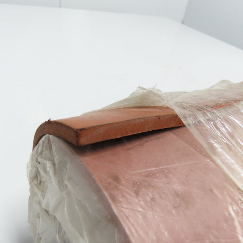 USA Sealing RSBR60-108 Red Rubber Roll 36" x 10' Long 0.25" Thick Plain Backing