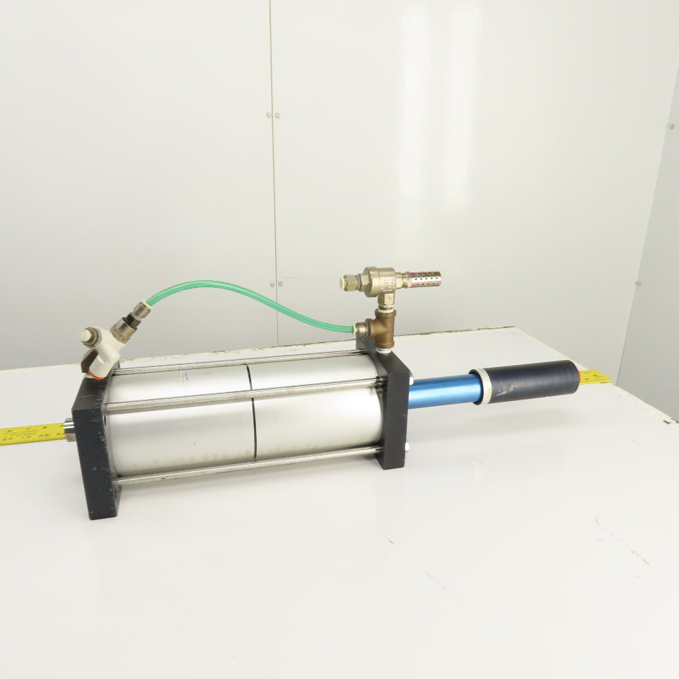 Fabco-Air MP5X6X2X1FFA-TFR-AS-BR Double Acting Air Cylinder 5" Bore 6" Stroke