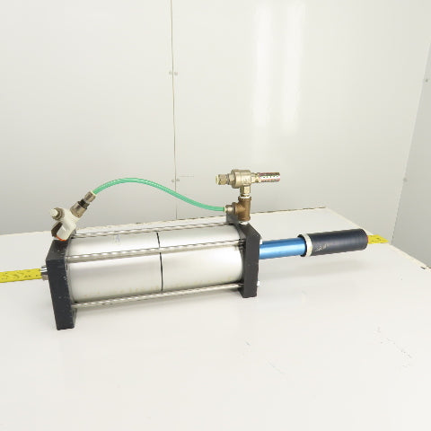 Fabco-Air MP5X6X2X1FFA-TFR-AS-BR Double Acting Air Cylinder 5" Bore 6" Stroke