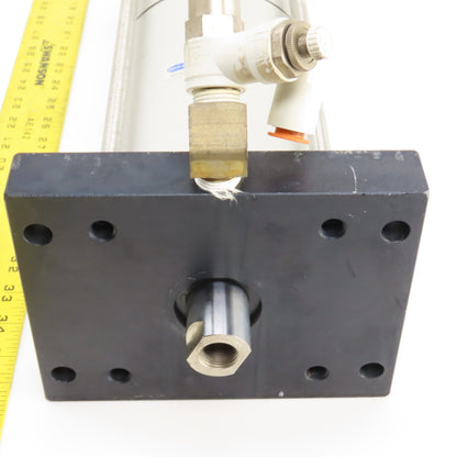 Fabco-Air MP5X6X2X1FFA-TFR-AS-BR Double Acting Air Cylinder 5" Bore 6" Stroke