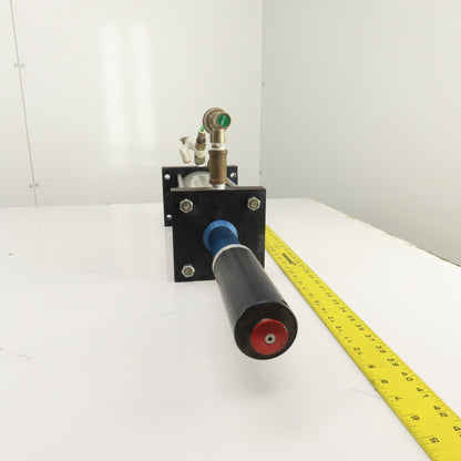 Fabco-Air MP5X6X2X1FFA-TFR-AS-BR Double Acting Air Cylinder 5" Bore 6" Stroke