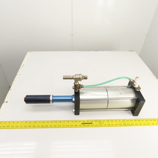 Fabco-Air MP5X6X2X1FFA-TFR-AS-BR Double Acting Air Cylinder 5" Bore 6" Stroke