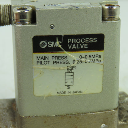 SMC VNC311A Pneumatic Process Valve 0.25-0.7MPa