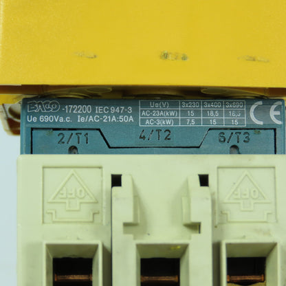 Baco 172200 50A 600VAC Safety Rotary Disconnect Switch 15HP