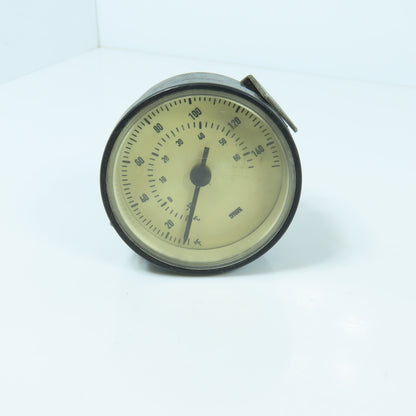 Stork 2.5" Panel Mount Temperature Gauge 0-60°C 0-140°F (Short Lead)