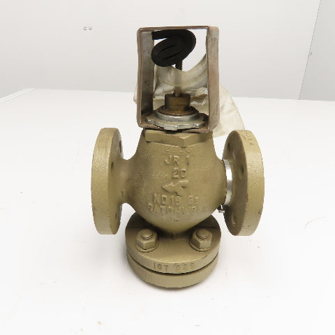 Satchwell ND16 VSF 1476 20mm Flange 3 Port Seat Valve