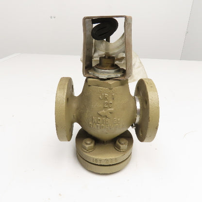 Satchwell ND16 VSF 1476 20mm Flange 3 Port Seat Valve