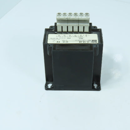 Erea E21TA28 80VA Transformer Pri 380-400-440-460V Sec 230V From TMS 2000 Dryer