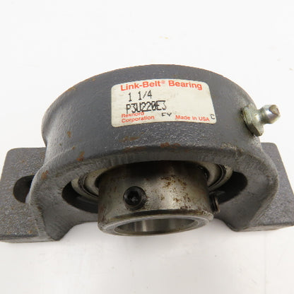 Link Belt P3U220E3 1-1/4" Bore 2 Bolt Mount Pillow Block Bearing NNB