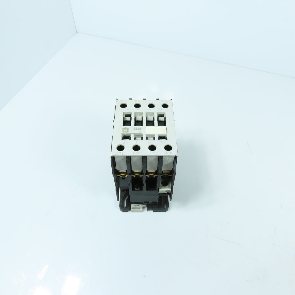 General Electric CL03A310M 3-Pole Power Contactor 45A 600V Max 24V DC Coil