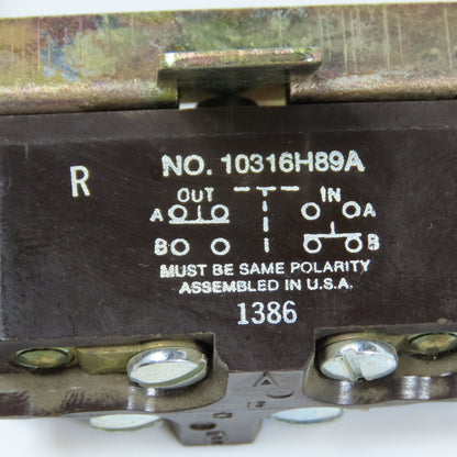 Cutler Hammer 10316H89A Precision Snap Action Limit Switch W/ Mount