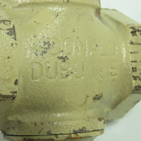 Mc Donald Dubuque 1" 100G Plug Valve