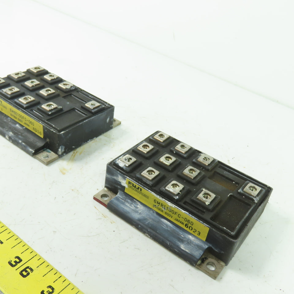 Fuji 6MBI100FC-060 IGBT Transistor Module 600V 100A Lot Of 2