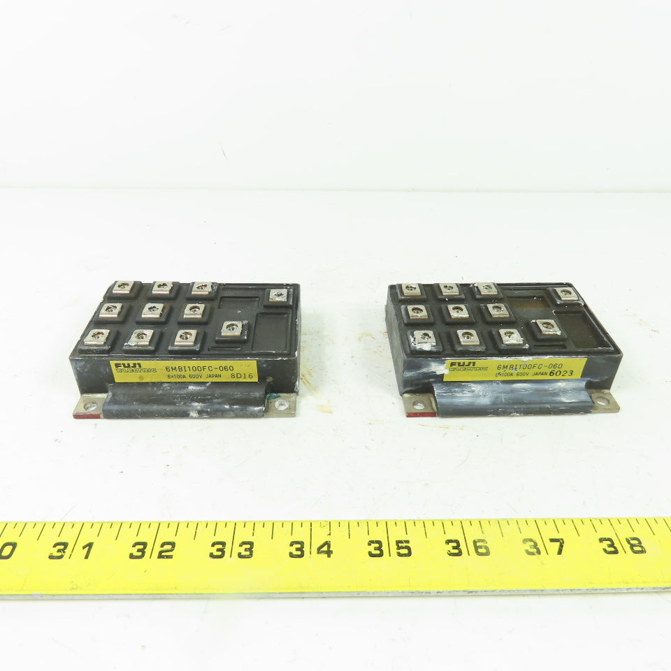 Fuji 6MBI100FC-060 IGBT Transistor Module 600V 100A Lot Of 2