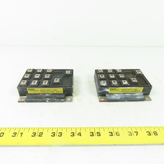 Fuji 6MBI100FC-060 IGBT Transistor Module 600V 100A Lot Of 2