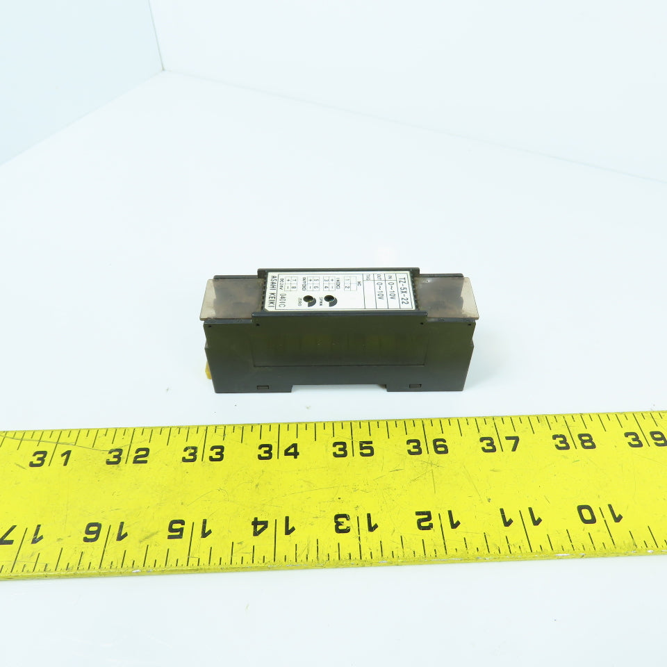 Asahi Keiki TZ-5X-22 Isolator Transmitter Terminal 0-10V In 0-10V Out