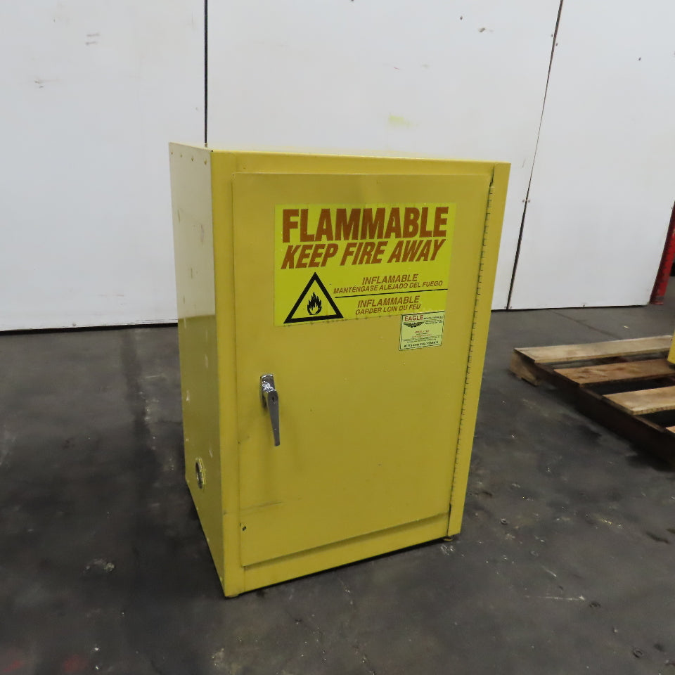 Eagle Model 1924 12 Gallon Flammable Storage Cabinet 23" x 18" x 35"
