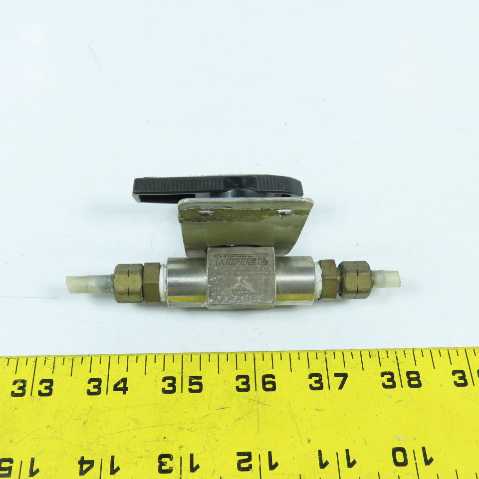 Whitey SS-43F4 One Piece Ball Valve