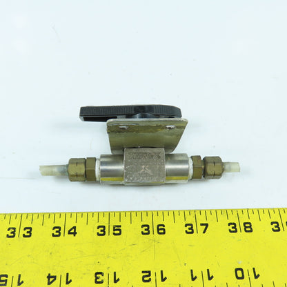 Whitey SS-43F4 One Piece Ball Valve