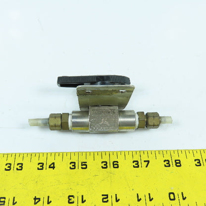 Whitey SS-43F4 One Piece Ball Valve