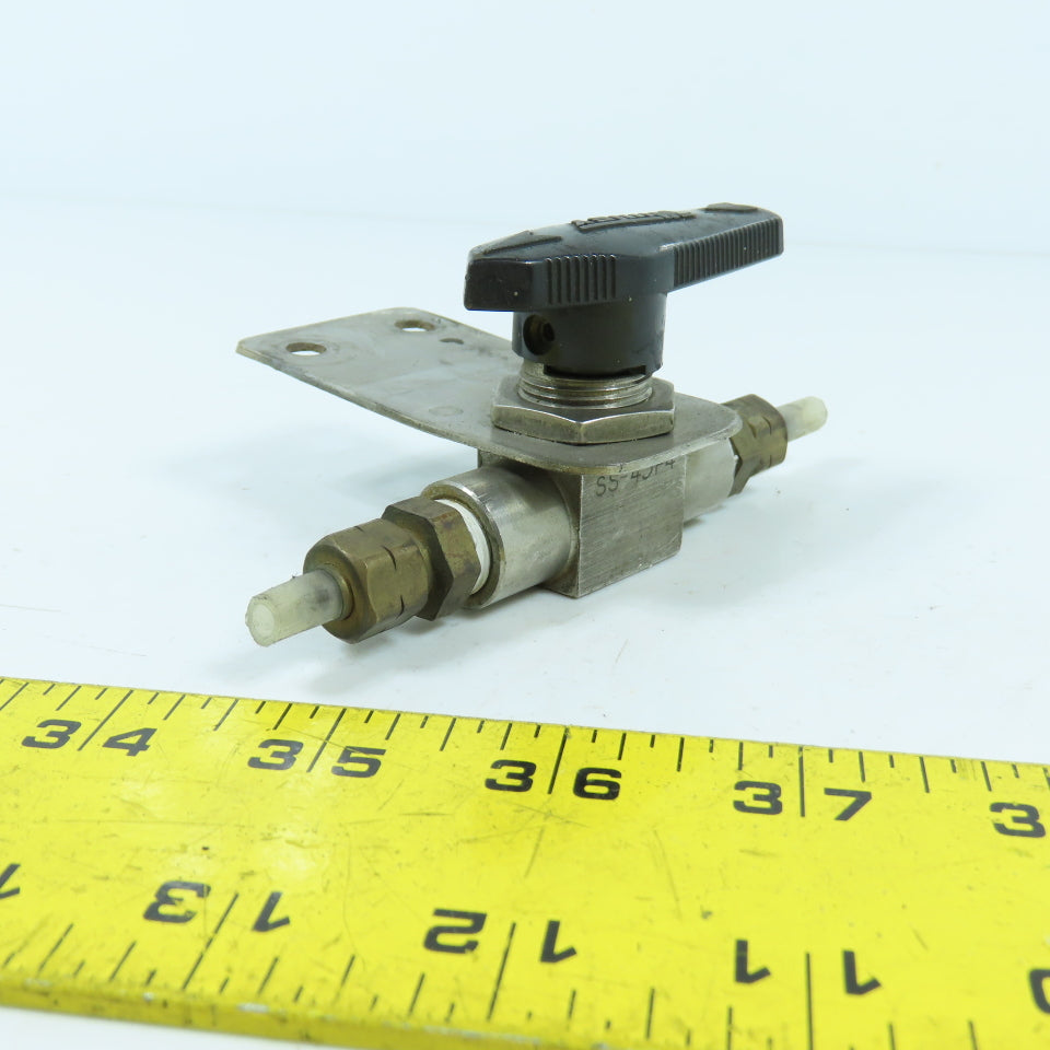 Whitey SS-43F4 One Piece Ball Valve