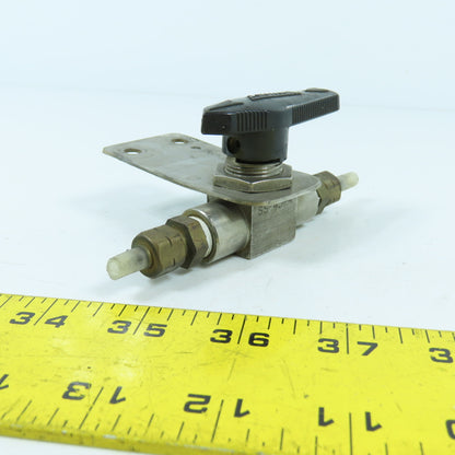 Whitey SS-43F4 One Piece Ball Valve