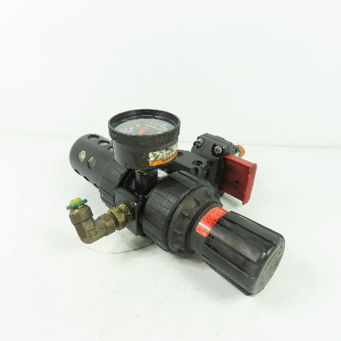 Parker 06E22A13AC Pneumatic Filter Regulator 150PSI 3/8" NPT