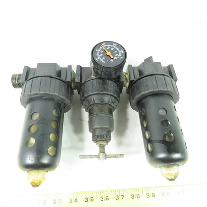 Parker 07A4D00019 Pneumatic Filter Regulator 150PSI 3/4" NPT
