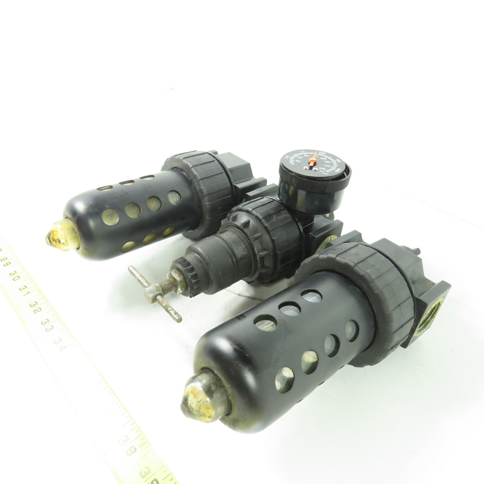 Parker 07A4D00019 Pneumatic Filter Regulator 150PSI 3/4" NPT