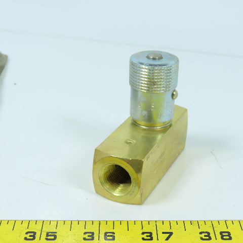 Parker PF600B ParTrol 3/8" Inline Flow Control Valve 138 Bar 2000PSI