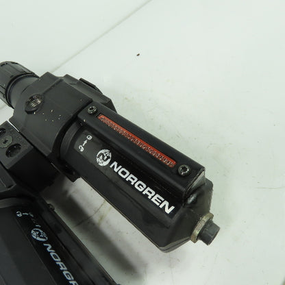 Norgren B74G-4AK-AD1-RMG Pneumatic Filter Regulator 250PSI 1/2" NPT L74M-4AP-QDN