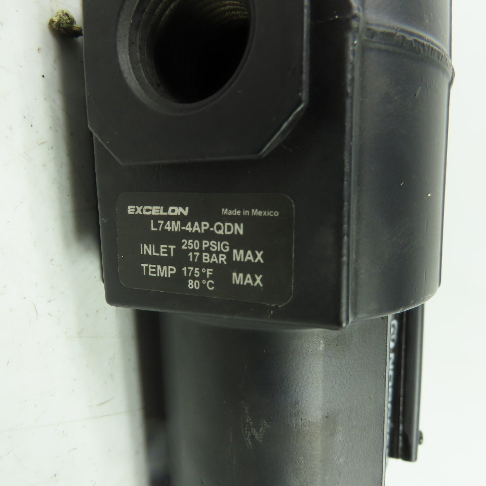 Norgren B74G-4AK-AD1-RMG Pneumatic Filter Regulator 250PSI 1/2" NPT L74M-4AP-QDN