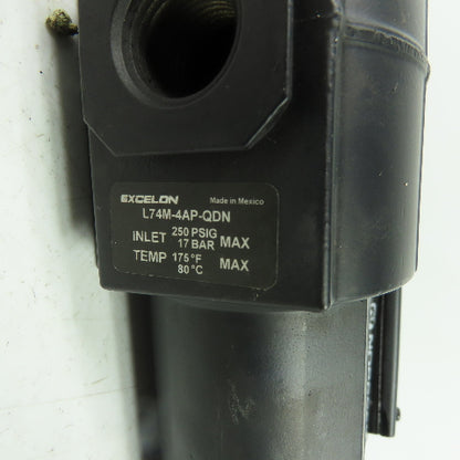 Norgren B74G-4AK-AD1-RMG Pneumatic Filter Regulator 250PSI 1/2" NPT L74M-4AP-QDN