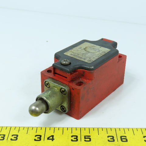 Bernstein 618.1152.110 Plunger Limit Switch 10A 500VAC IP65