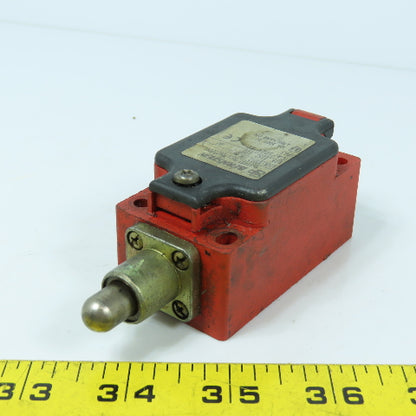 Bernstein 618.1152.110 Plunger Limit Switch 10A 500VAC IP65
